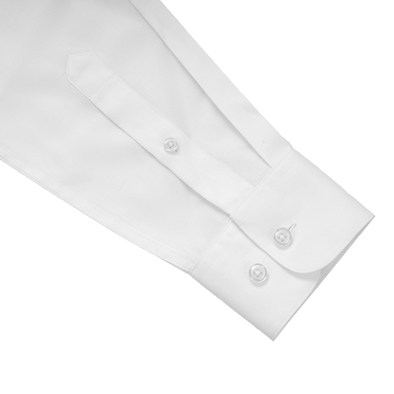 經典商務白色男士長袖襯衫(圖11)